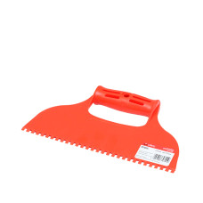 Шпатель пластиковый для нанесения клея, 235мм, зуб 4х6 мм, CORTE 0702C Шпатель пластиковый для нанесения клея, 235мм, зуб 4х6 мм, CORTE 0702C