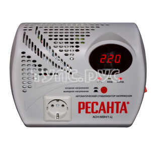 Стабилизатор напряжения серии LUX РЕСАНТА АСН-500Н/1-Ц