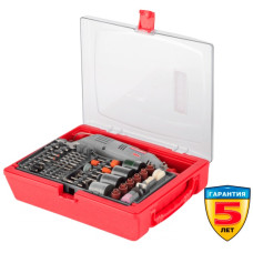 Гравер ЗУБР электрический с набором мини-насадок в кейсе ЗГ-130ЭК H176