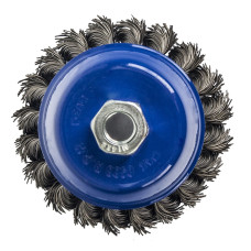 Кордщетка чашеобразная мягкая (100 мм; М14) для УШМ ПРАКТИКА 773-286