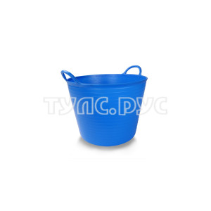 Корзина пластиковая синяя №1 (25л) RUBI 88701