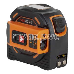Лазерный дальномер с рулеткой RGK RD40 774871