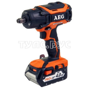 Бесщеточный аккумуляторный импульсный гайковерт AEG BSS18C12ZBL LI-402C 4935459427
