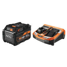 AEG 18В Набор из аккумулятора и зарядного устройства SETL1890RHDBLK 4932464232 AEG 18В Набор из аккумулятора и зарядного устройства SETL1890RHDBLK 4932464232