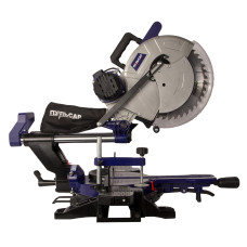 Пила торцовочная ПУЛЬСАР ПТН 305-2000 (2000Вт, 305х30мм, рез 105х335мм, рем. перед, направл., лазер, наклон право/лево, 20 кг) 791-325 Пила торцовочная ПУЛЬСАР ПТН 305-2000 (2000Вт, 305х30мм, рез 105х335мм, рем. перед, направл., лазер, наклон право/лево, 20 кг) 791-325