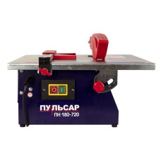 Плиткорез настольный ПУЛЬСАР ПН 180-720 (720Вт, диск 180x22.23мм, стол 385x395мм, пропил 34 мм, 10кг) 791-578 Плиткорез настольный ПУЛЬСАР ПН 180-720 (720Вт, диск 180x22.23мм, стол 385x395мм, пропил 34 мм, 10кг) 791-578