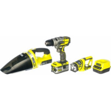 Ryobi 18В набор: R18PDBL + RFL180 + CHV182 + RB18L20 + RB18L50 + RC18120, в ящике 19" R18PDBL-252VLT  5133003623