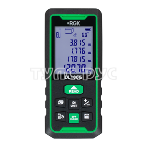 Лазерный дальномер с угломером RGK DL100G 778190