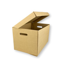 Гофрокороб Лоток 480х330x295 мм T-23 профиль B бурый (10 штук в упаковке) Гофрокороб Лоток 480х330x295 мм T-23 профиль B бурый (10 штук в упаковке)