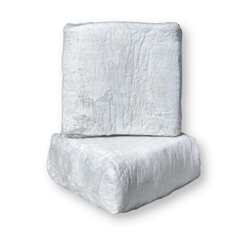 Ветошь белая х/б брикет 10 кг