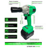 Аккумуляторный ударный гайковерт Zitrek Crusher 20-Li 063-4079