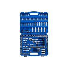 Универсальный набор инструмента, Профессионал ЗУБР А-150, 150 предм., (1/2"+ 3/8"+ 1/4") 27637-H150_z01