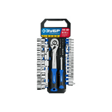 Набор торцовых головок, Профессионал ЗУБР ТБ-51, 51 предм., (1/2") 27647-H50